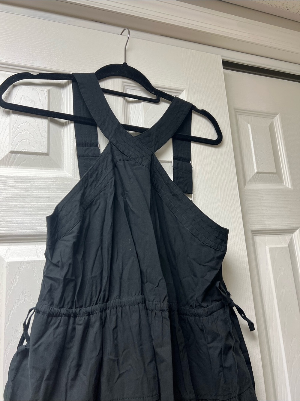 Madewell Black Crossback Maxi Dress - Picture 2 of 9